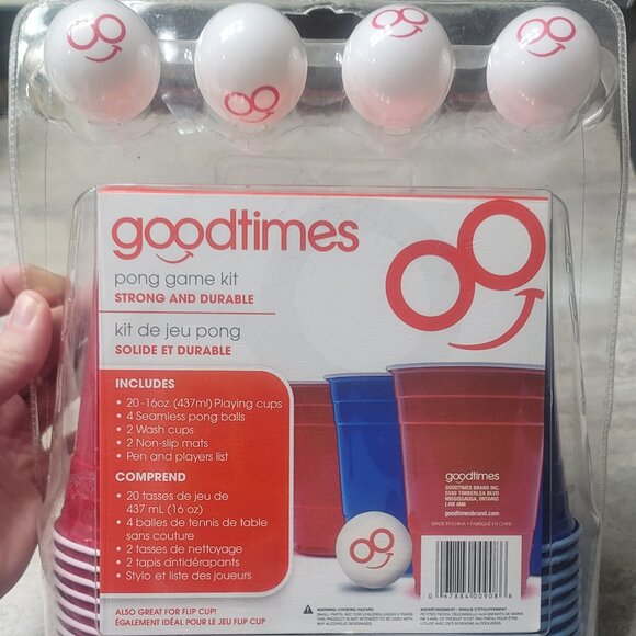 #326 FREE w Purchase Goodtimes Pong Game Kit - Picture 1 of 3